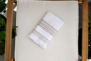Nadine 100% Cotton Terry-Sided Bath Towel