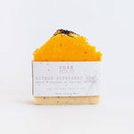 Load image into Gallery viewer, Handcrafted Citrus Poppyseed Olive Oil Soap
