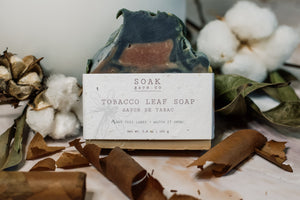 Handcrafted Tobacco Leaf Soap